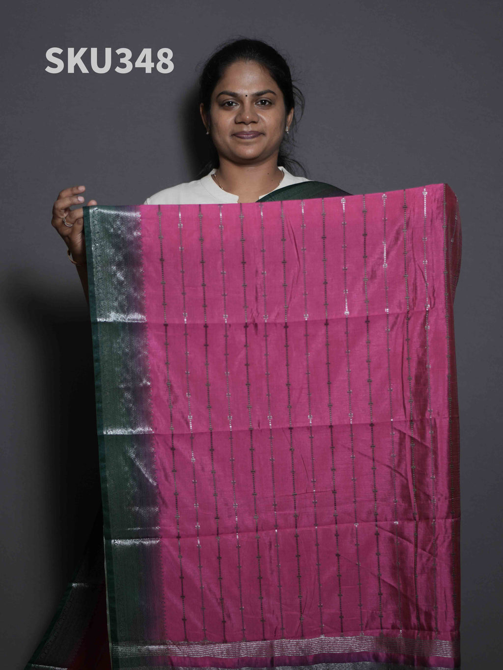 Cotton Banaras Sarees Festive Grace / SKU348 – 11