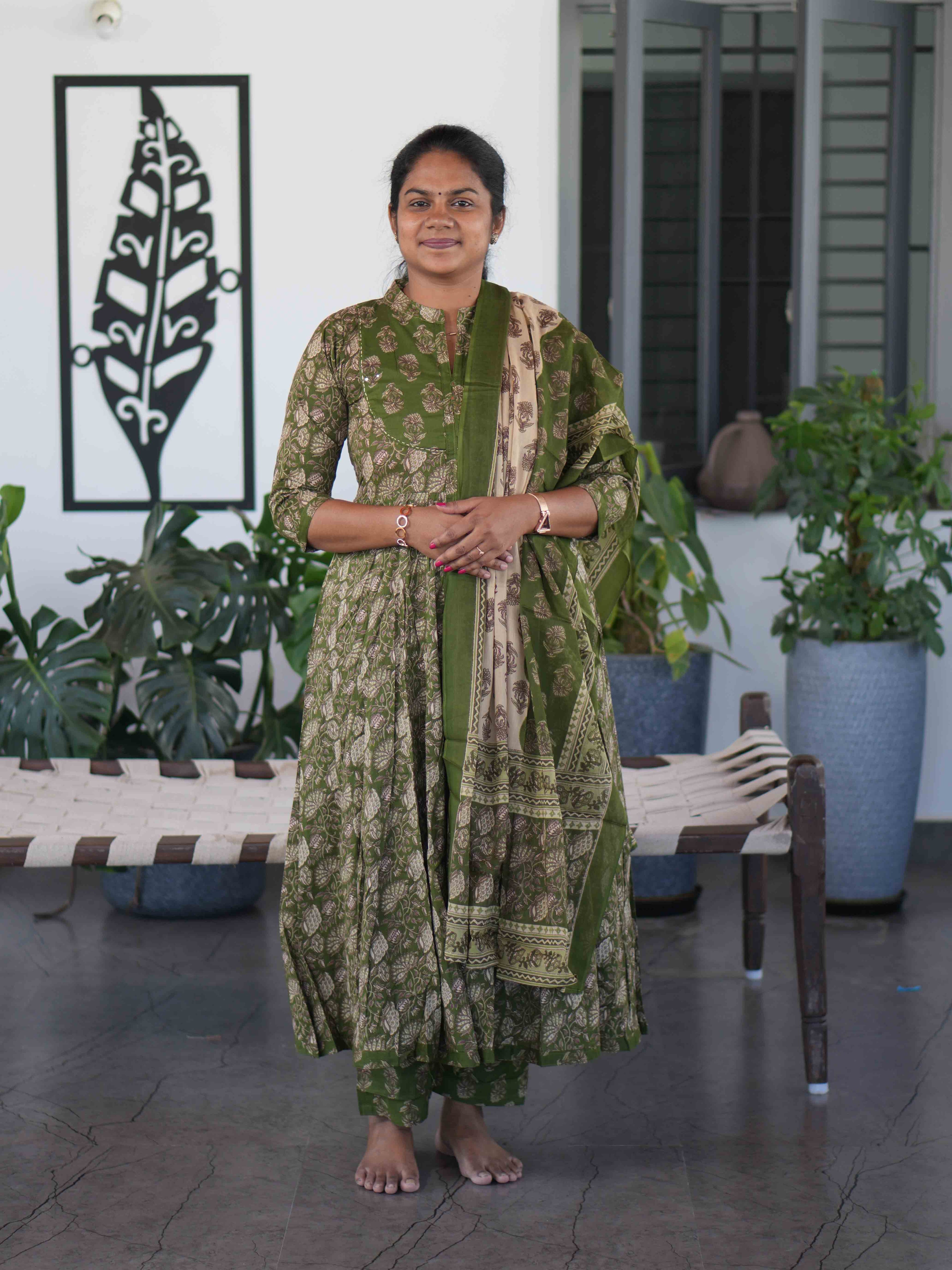 Cotton Kurti Set Graceful Comfort / SKU269 – 4