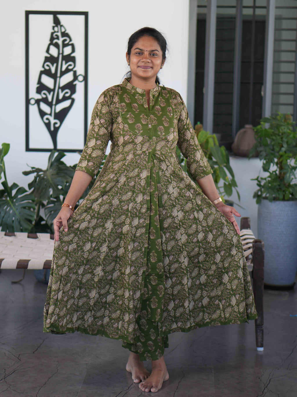 Cotton Kurti Set Graceful Comfort / SKU269 – 4