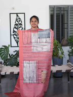 Printed Tussar Sarees Graceful Motifs / SKU266 – 3