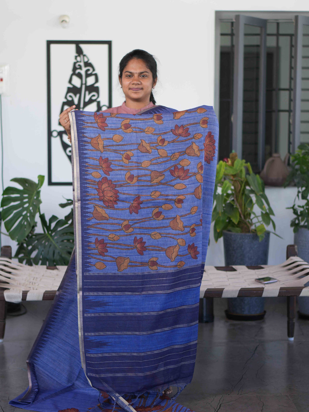 Linen Cotton Sarees Classic Comfort / SKU268 – 2