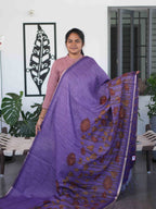 Linen Cotton Sarees Refined Weave / SKU268 – 4