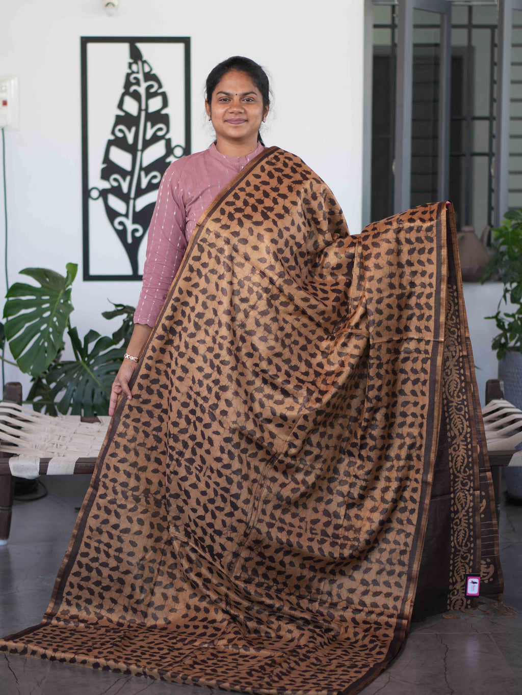 Tissue Staple Tussar Sarees Classic Charm / SKU264 – 3