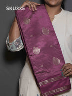 Vaira Oosi Silk Cotton Sarees Golden Heritage / SKU335 – 8
