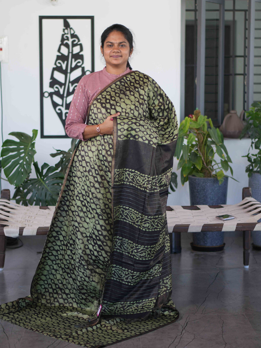 Tissue Staple Tussar Sarees Heritage Beauty / SKU264 – 5