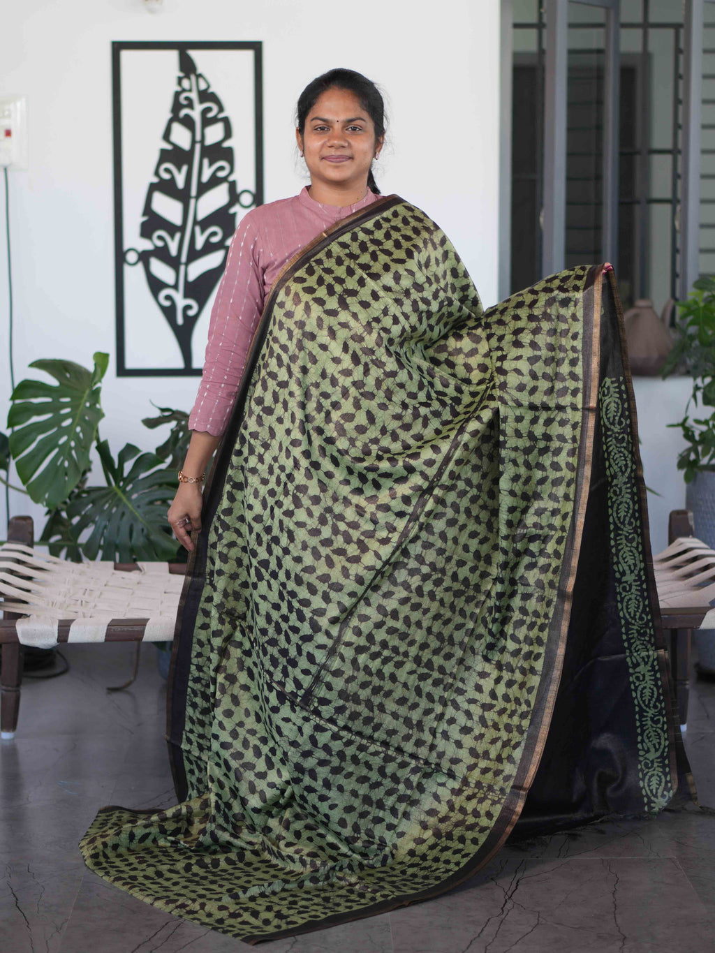 Tissue Staple Tussar Sarees Signature Elegance / SKU264 – 6