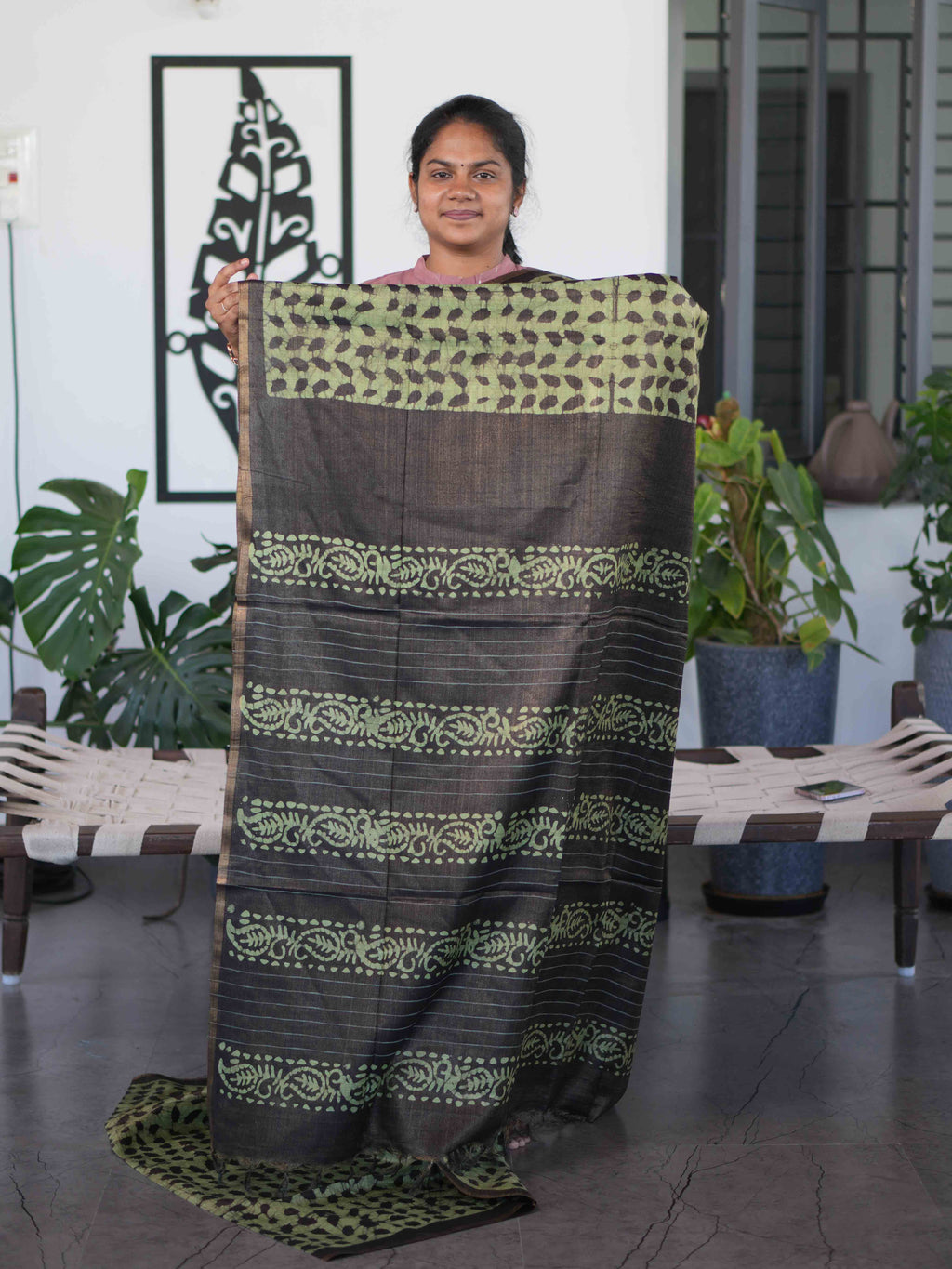 Tissue Staple Tussar Sarees Signature Elegance / SKU264 – 6