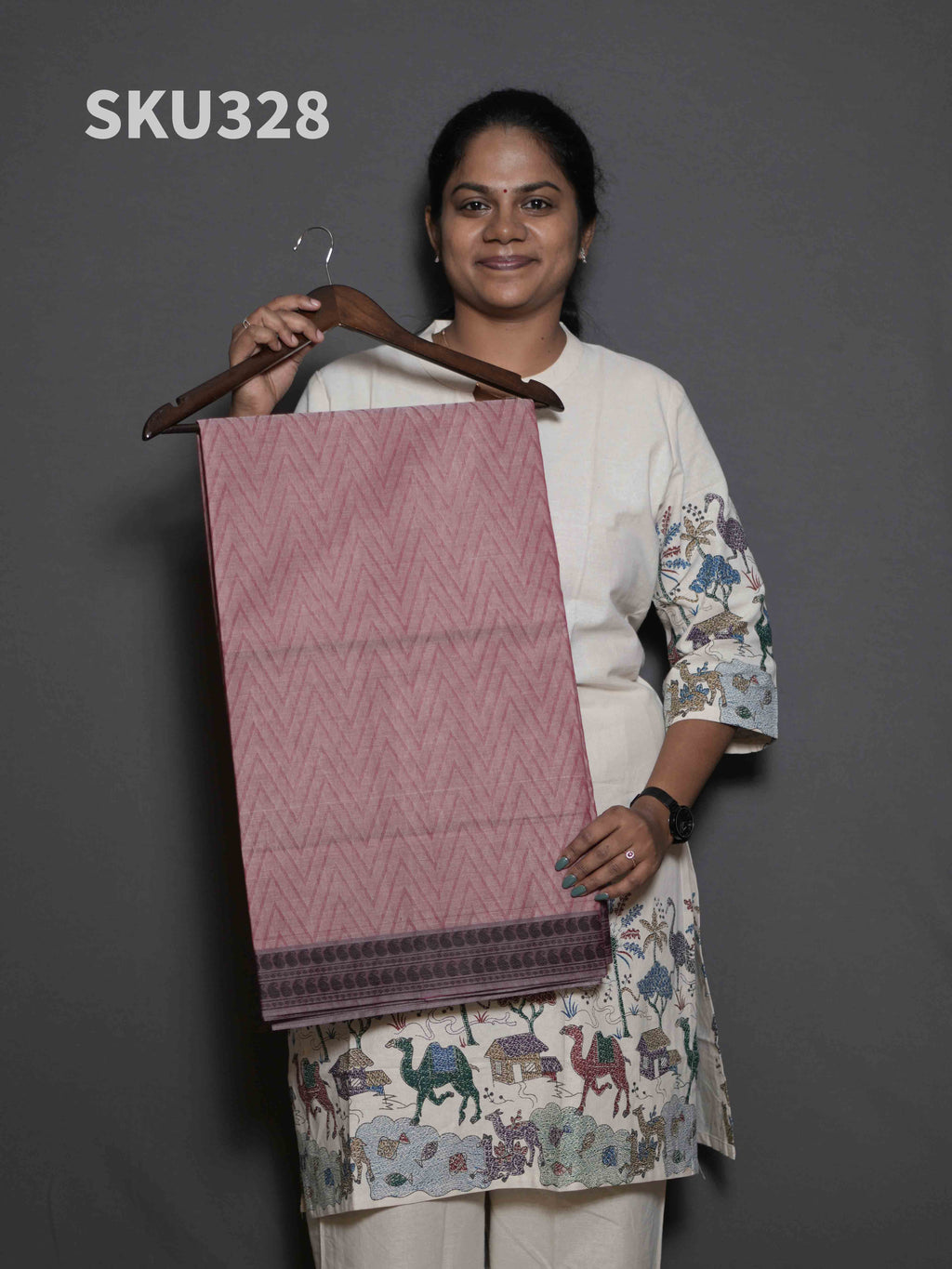 Handloom Cotton Sarees Heritage Charm / SKU328 – 2