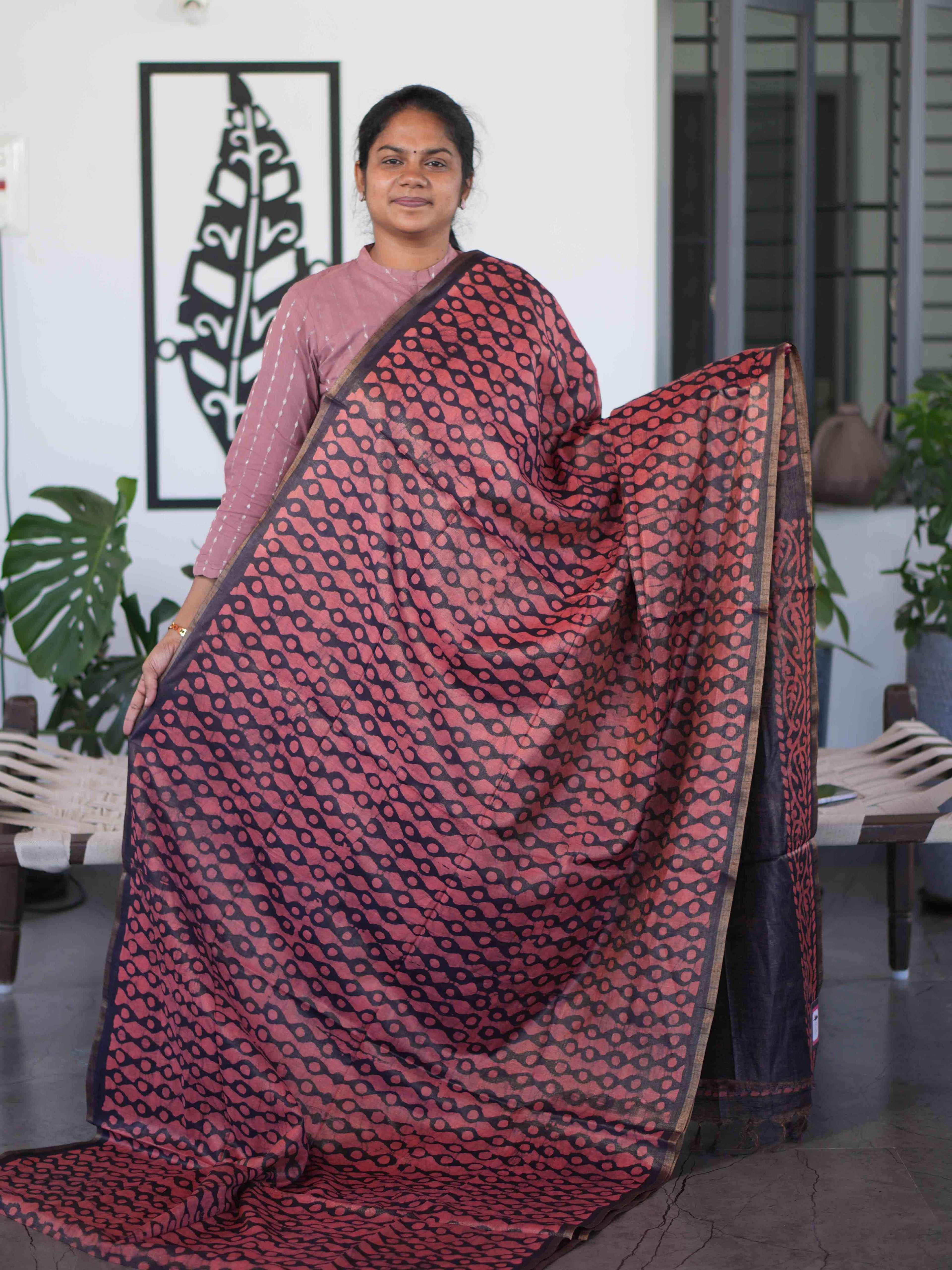 Tissue Staple Tussar Sarees Timeless Grace / SKU264 – 7