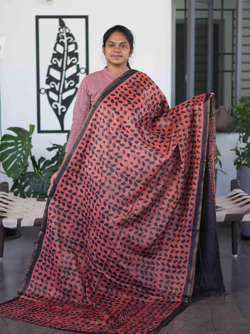 Tissue Staple Tussar Sarees Regal Weave / SKU264 – 8