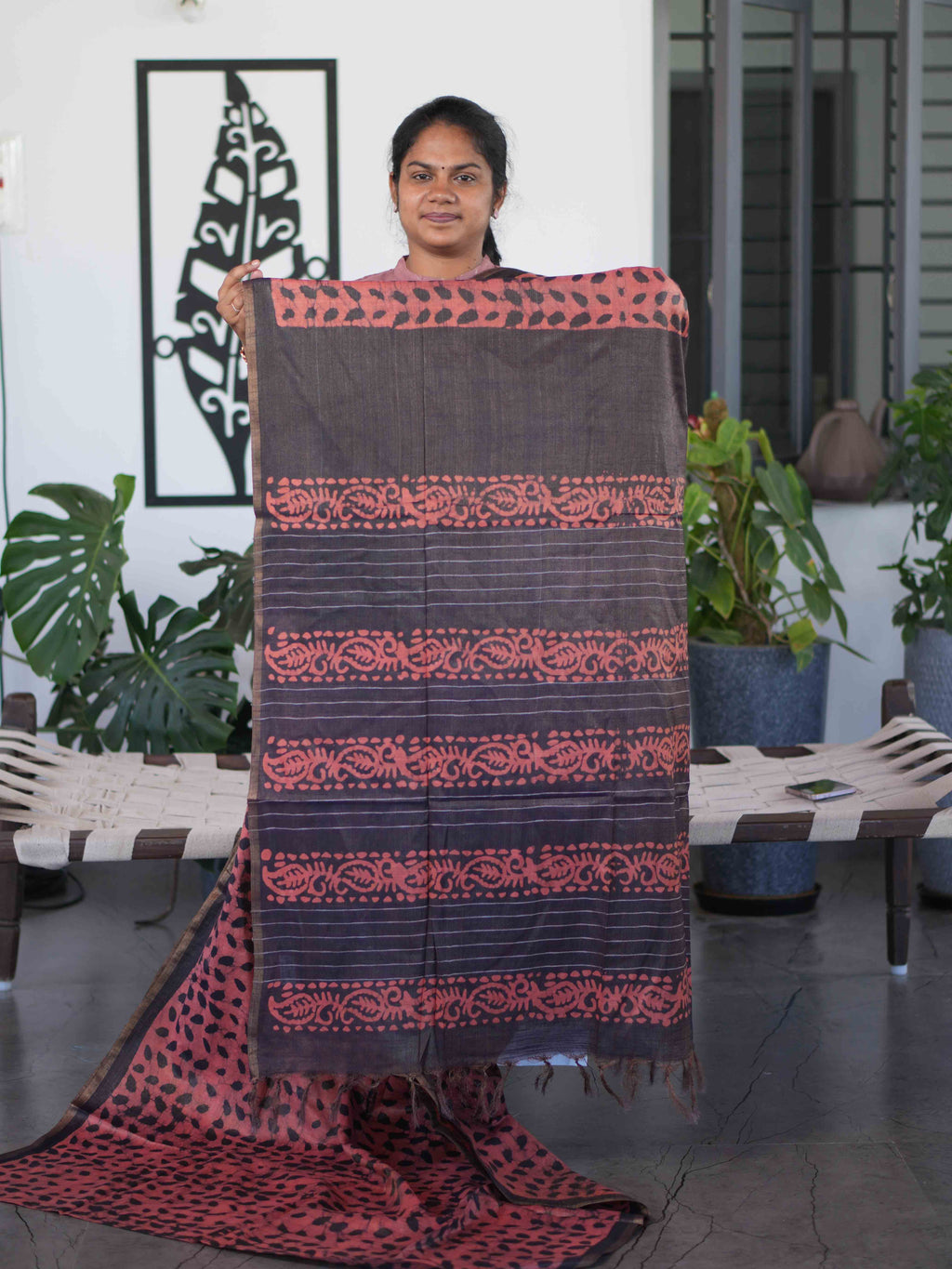 Tissue Staple Tussar Sarees Regal Weave / SKU264 – 8