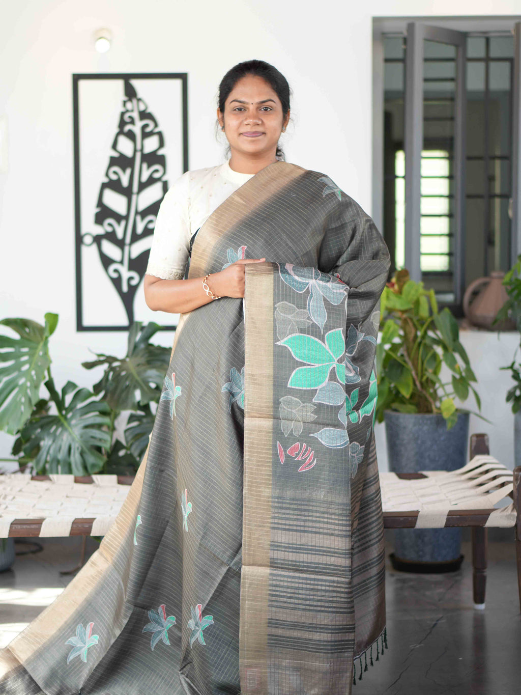 Mini Gulabi Dori Sarees Delicate Weave / SKU272 – 4
