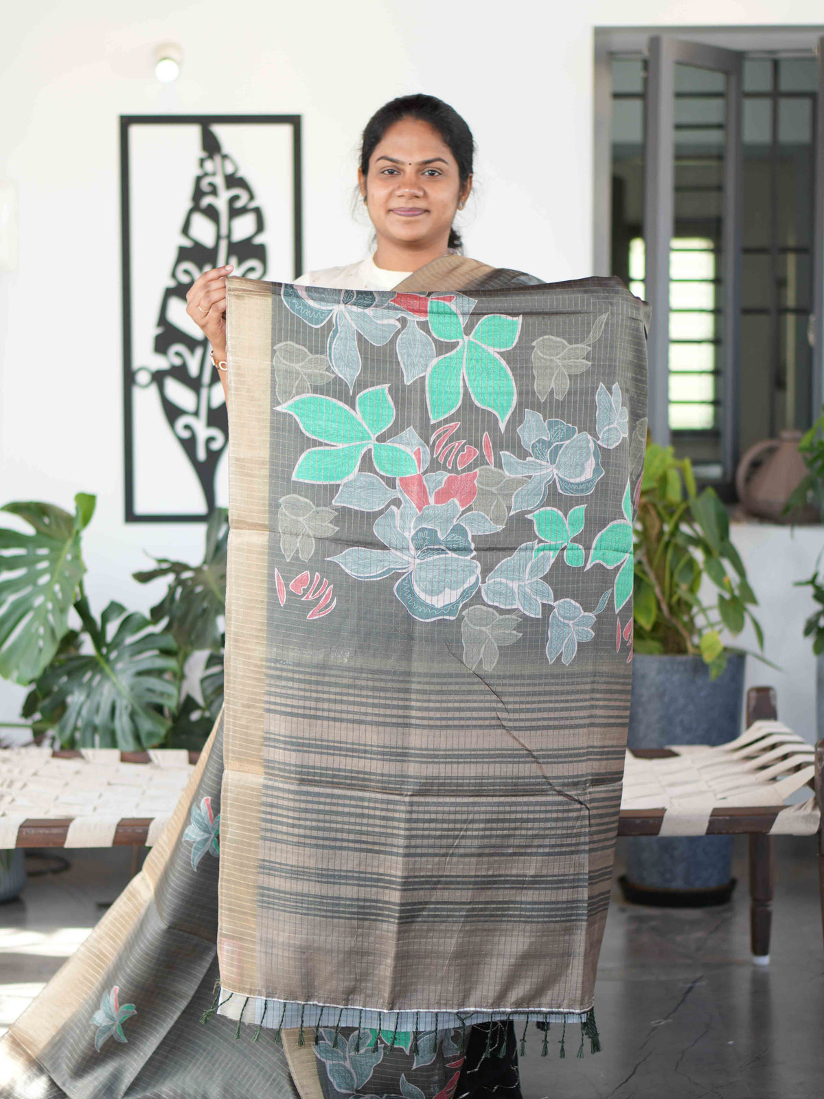 Mini Gulabi Dori Sarees Delicate Weave / SKU272 – 4