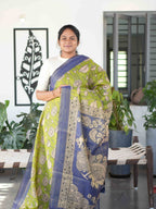 Linen Tissue Sarees Graceful Weave / SKU278 – 3
