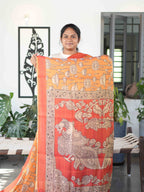 Linen Tissue Sarees Timeless Charm / SKU278 – 4