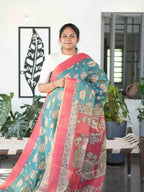 Linen Tissue Sarees Refined Elegance / SKU278 – 5