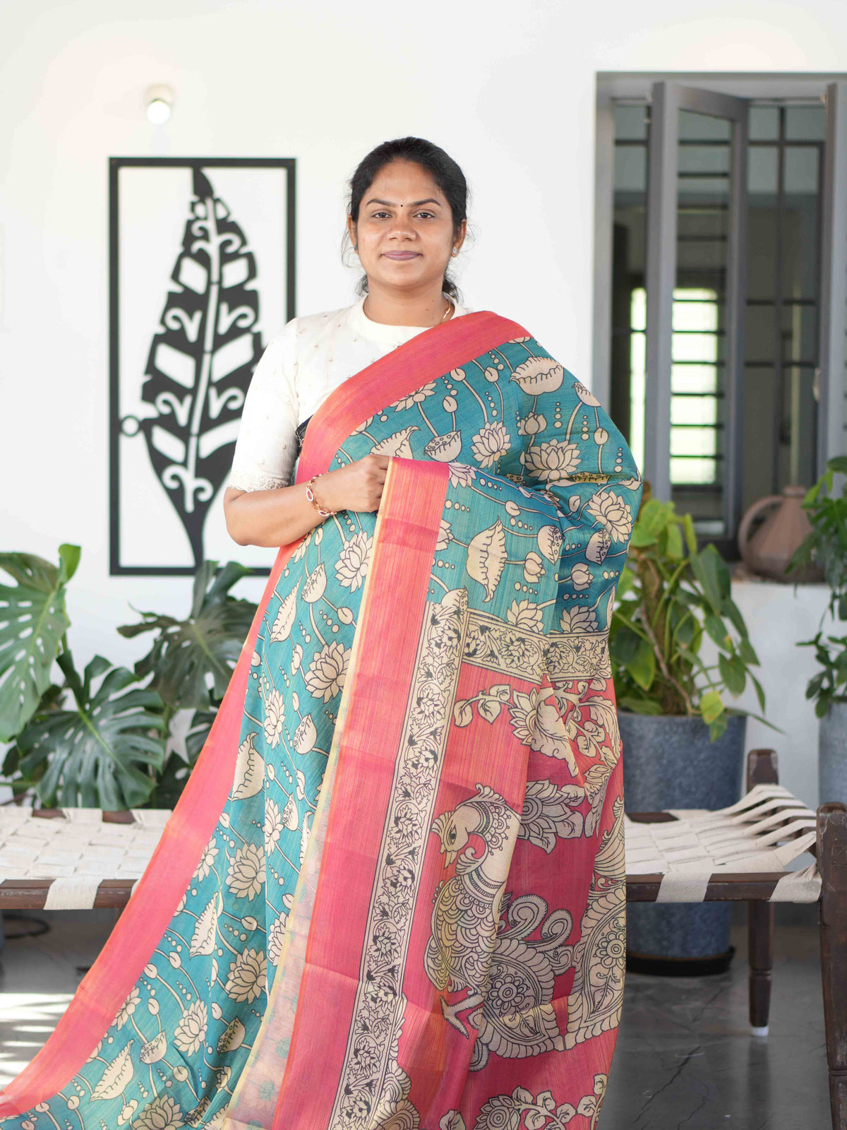 Linen Tissue Sarees Refined Elegance / SKU278 – 5