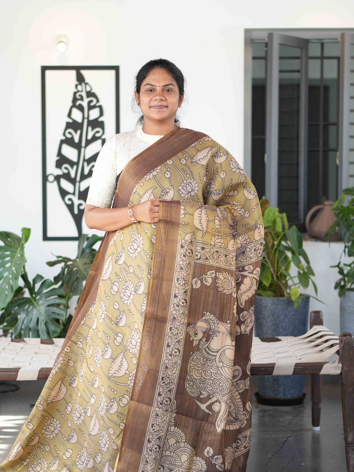 Linen Tissue Sarees Natural Grace / SKU278 – 6
