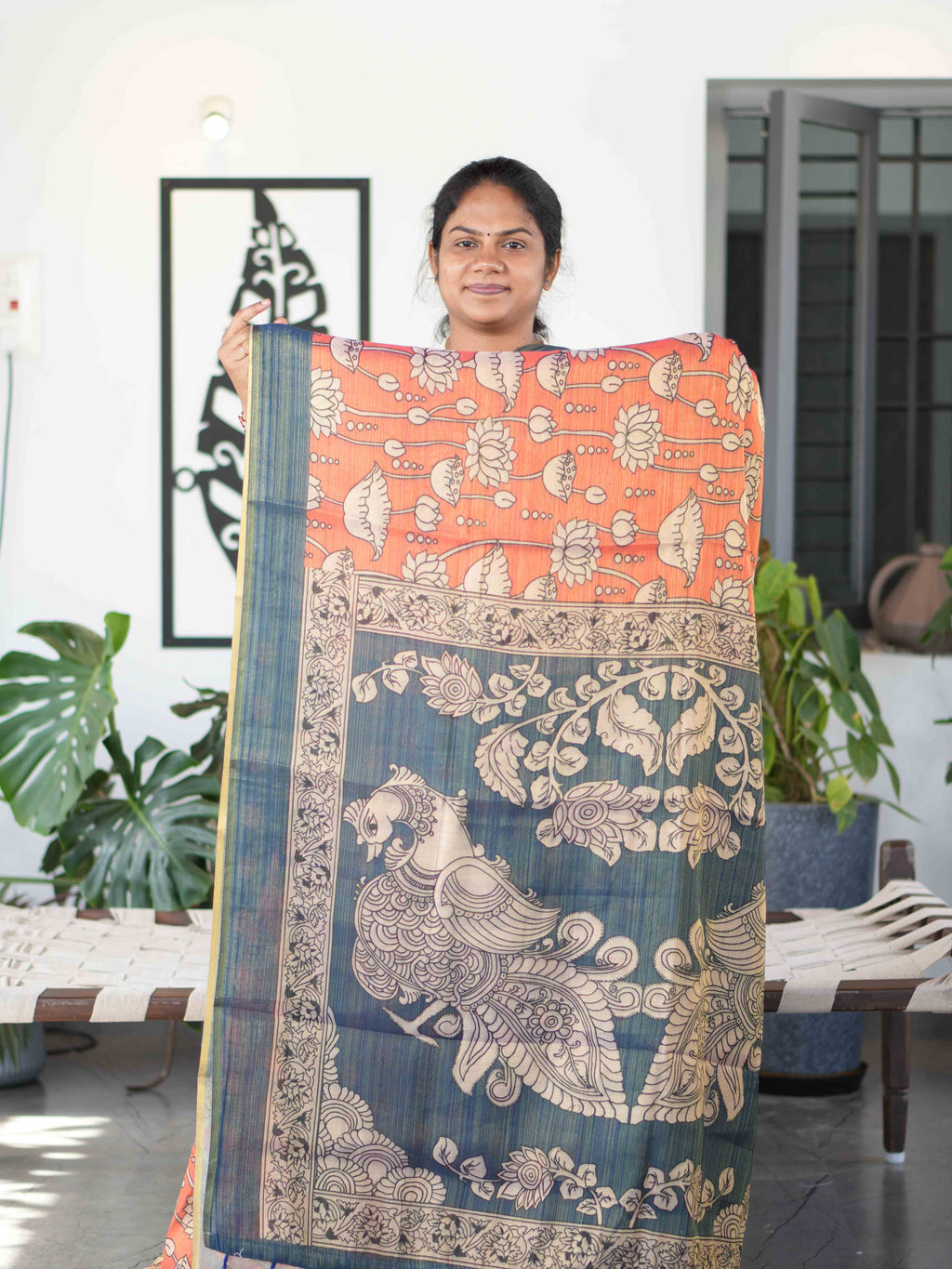 Linen Tissue Sarees Subtle Glow / SKU278 – 7