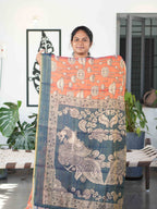 Linen Tissue Sarees Subtle Glow / SKU278 – 7