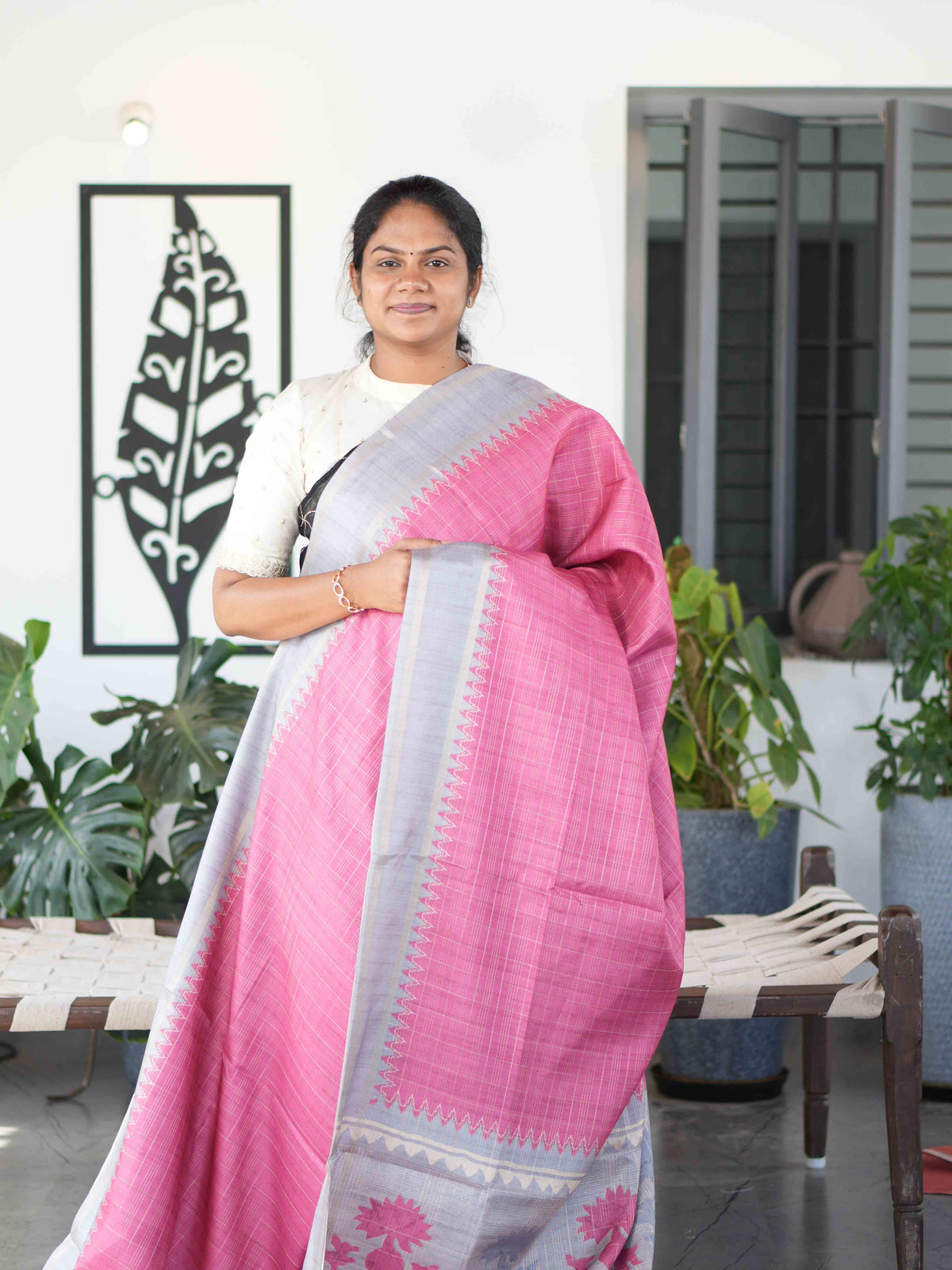 Matka Tussar Sarees Natural Weave / SKU277 – 1
