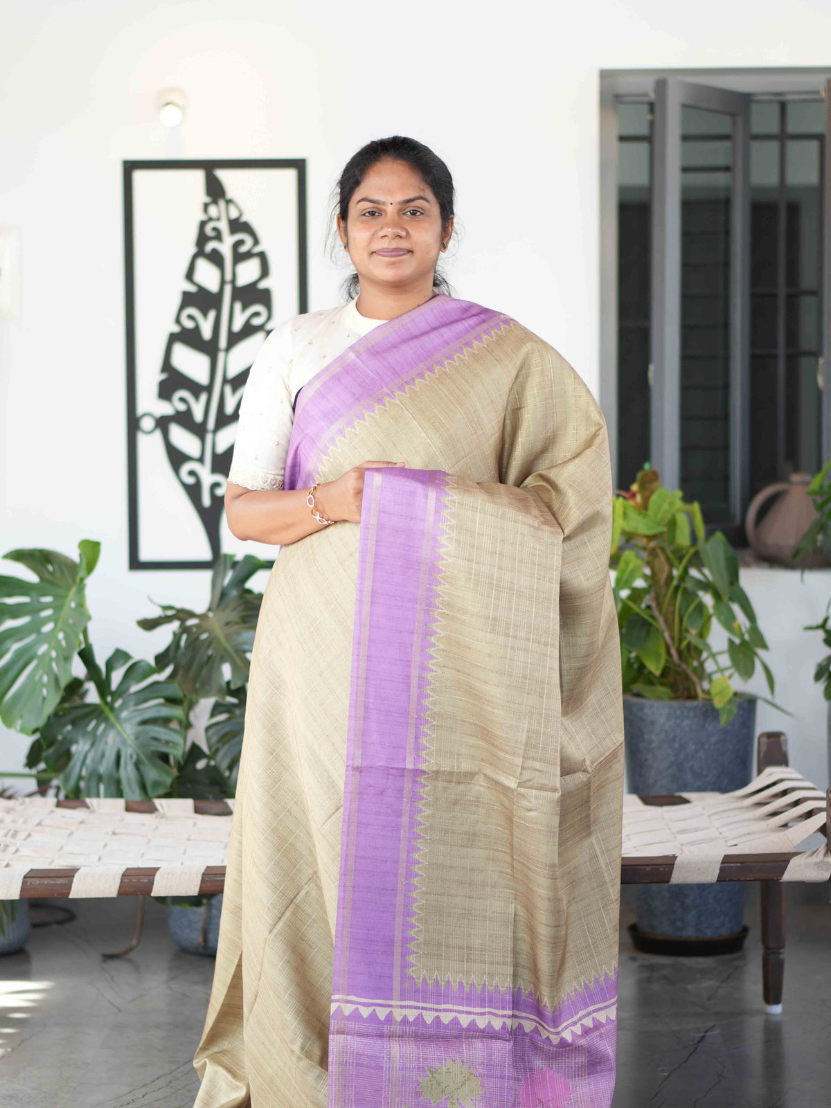 Matka Tussar Sarees Timeless Charm / SKU277 – 4