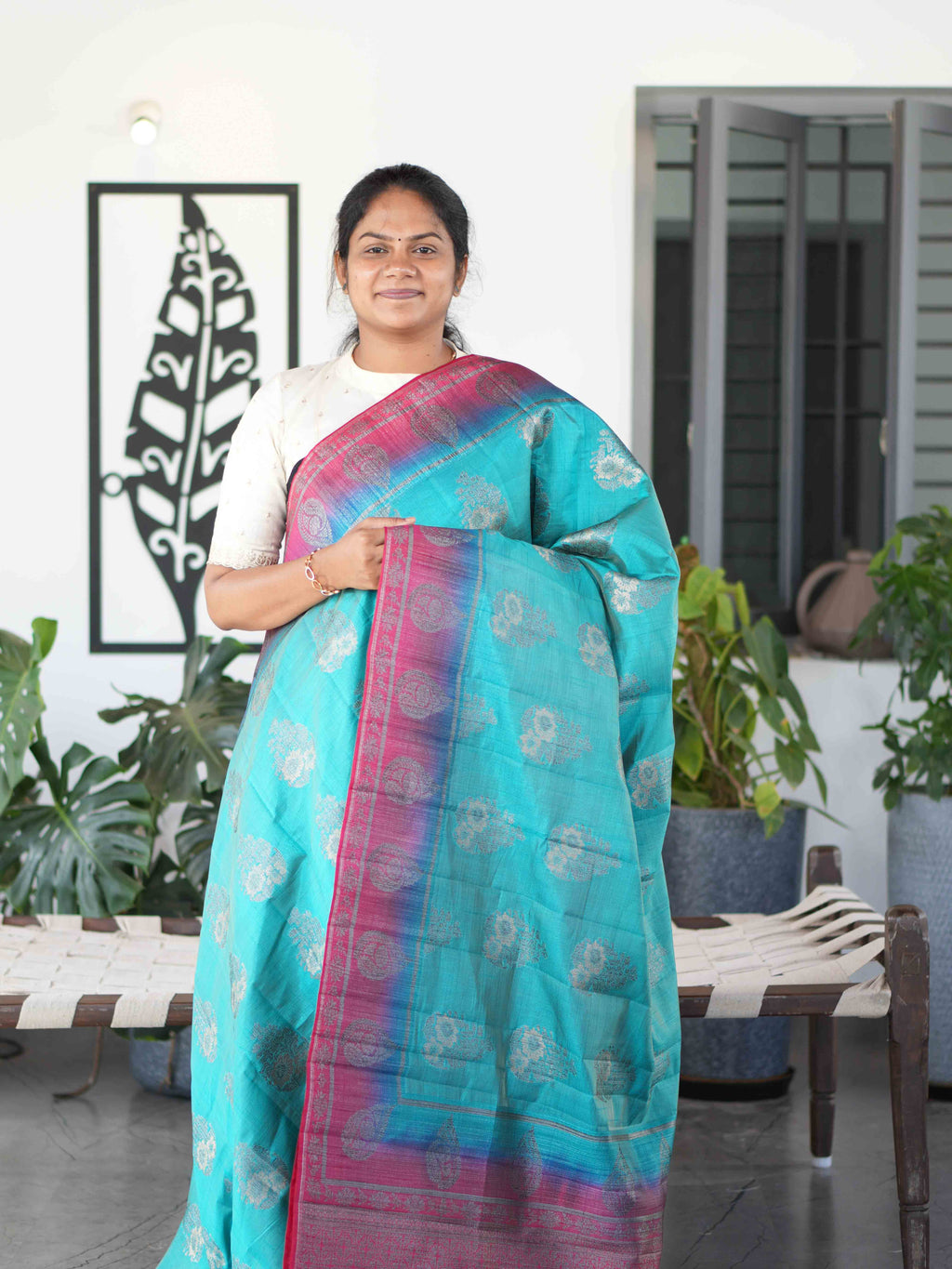 Dupion Silk Sarees Classic Prestige / SKU273 – 3