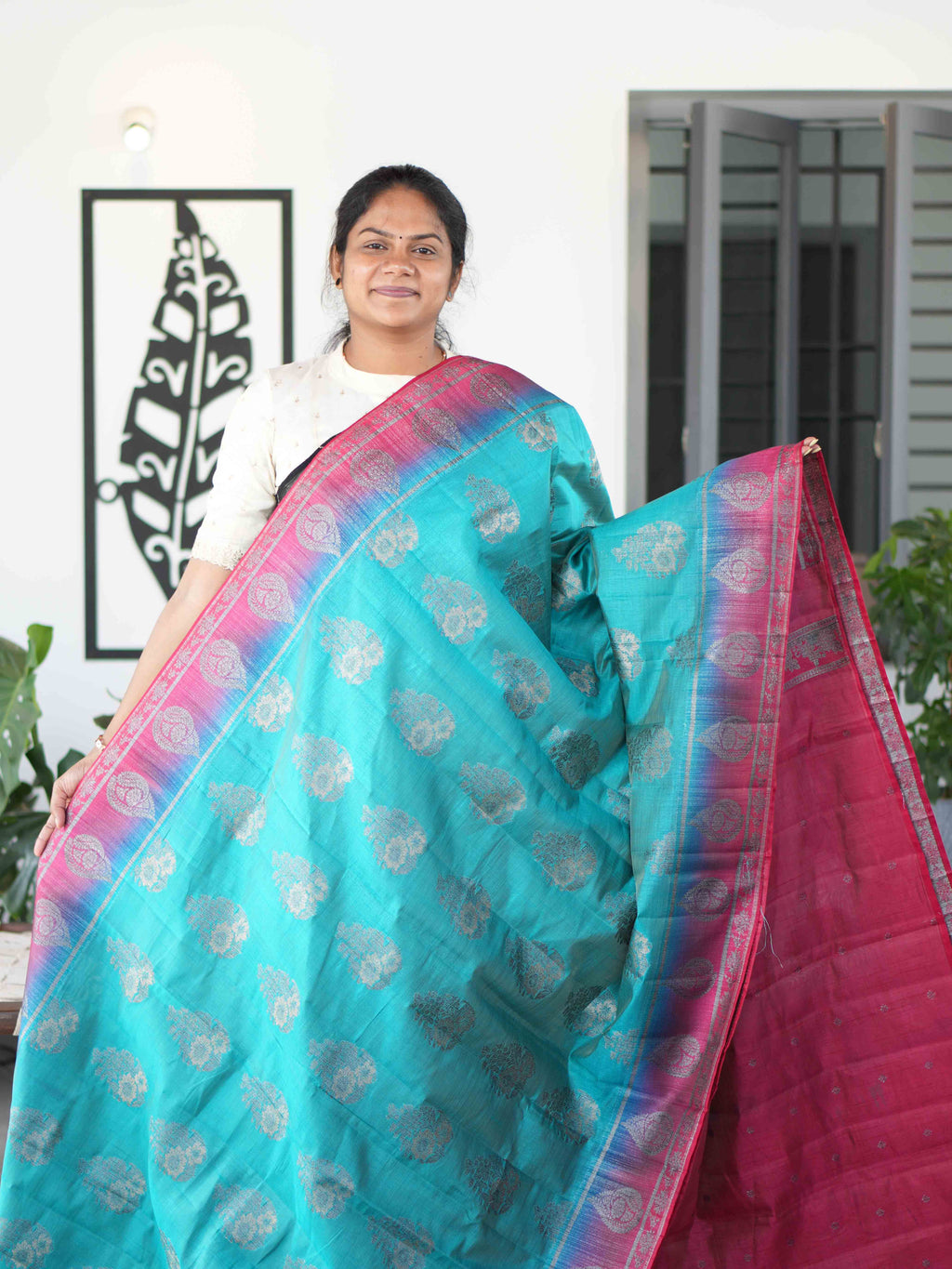 Dupion Silk Sarees Classic Prestige / SKU273 – 3