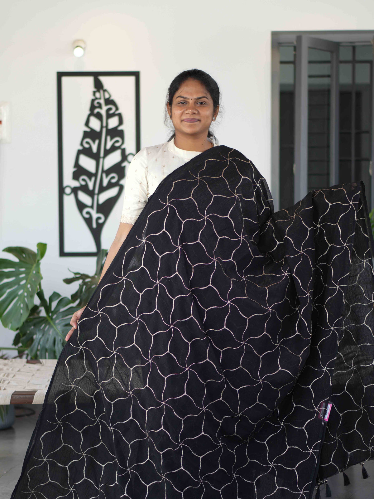 Crushed Sarees Elegant Texture / SKU276 – 1