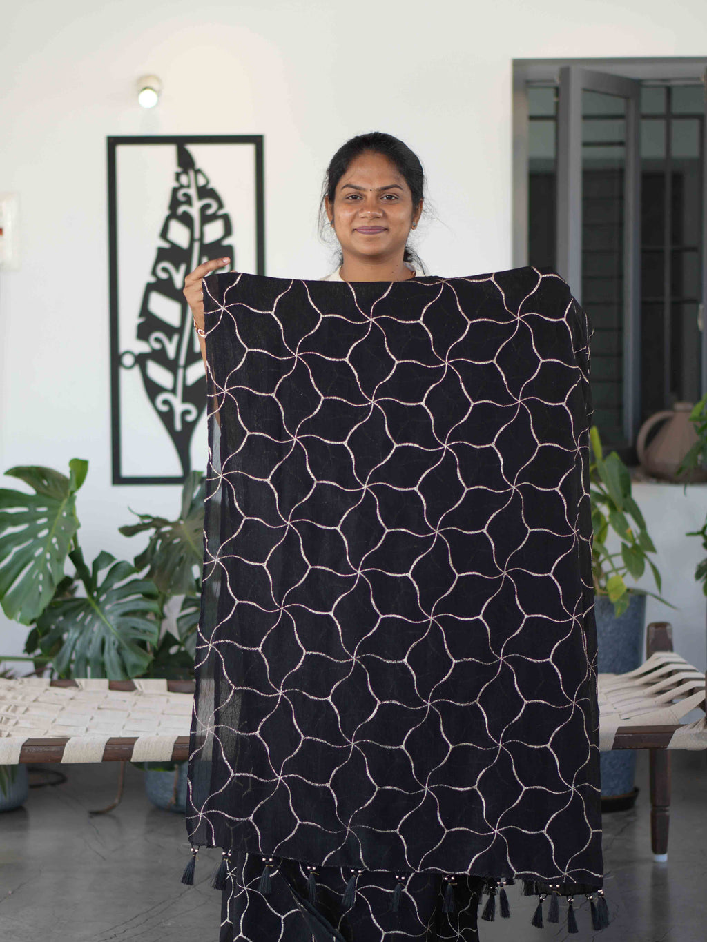 Crushed Sarees Elegant Texture / SKU276 – 1