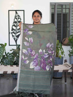 Digital Tussar Sarees Artistic Grace / SKU280 – 1