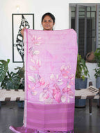 Digital Tussar Sarees Modern Bloom / SKU280 – 2