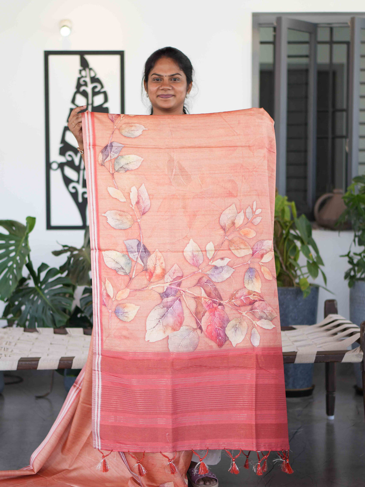 Digital Tussar Sarees Classic Motifs / SKU280 – 4