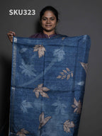Printed Matka Silk Sarees Festive Radiance / SKU323 – 1