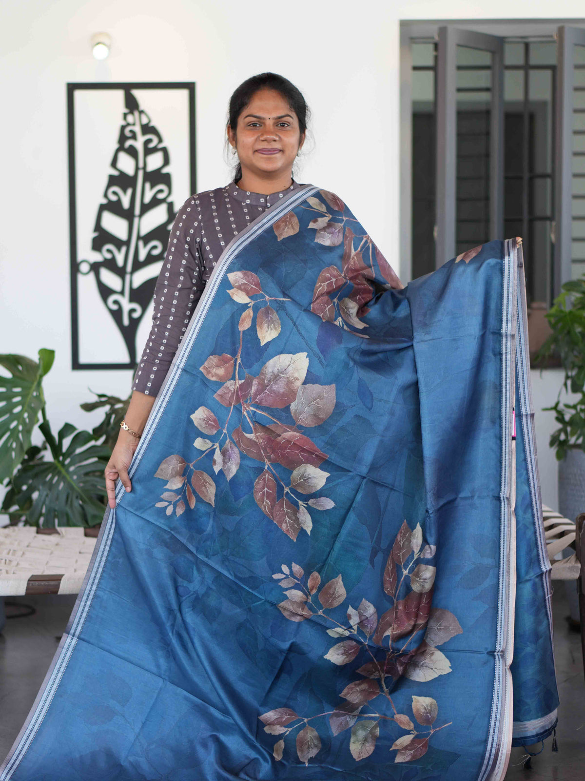 Digital Tussar Sarees Refined Beauty / SKU280 – 7