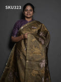 Printed Matka Silk Sarees Heritage Beauty / SKU323 – 3