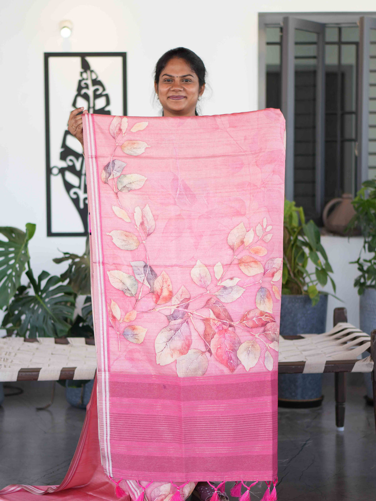 Digital Tussar Sarees Signature Prints / SKU280 – 8