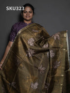 Printed Matka Silk Sarees Heritage Beauty / SKU323 – 3