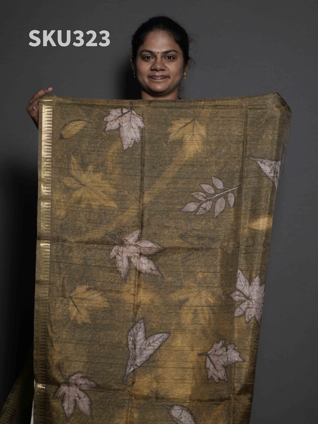 Printed Matka Silk Sarees Heritage Beauty / SKU323 – 3