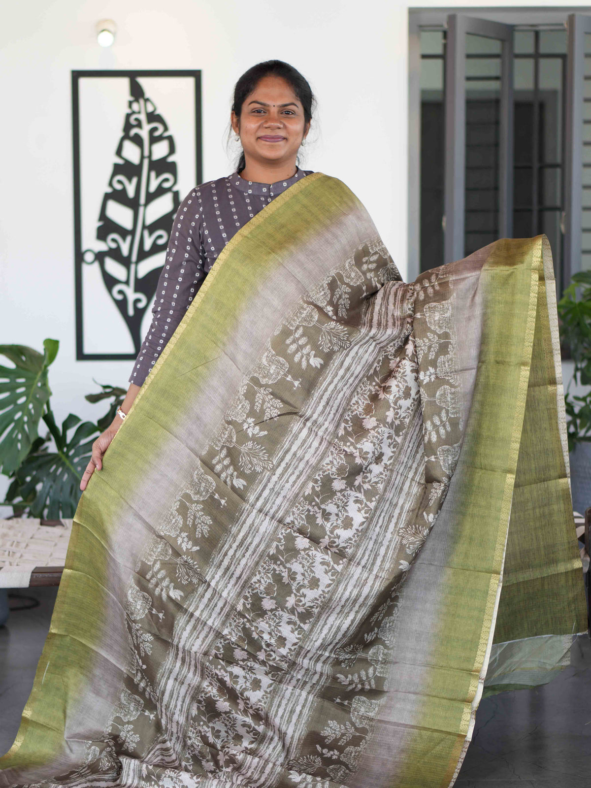 Tussar by Kota Sarees Natural Grace / SKU282 – 1
