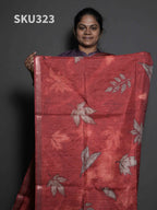 Printed Matka Silk Sarees Timeless Beauty / SKU323 – 5