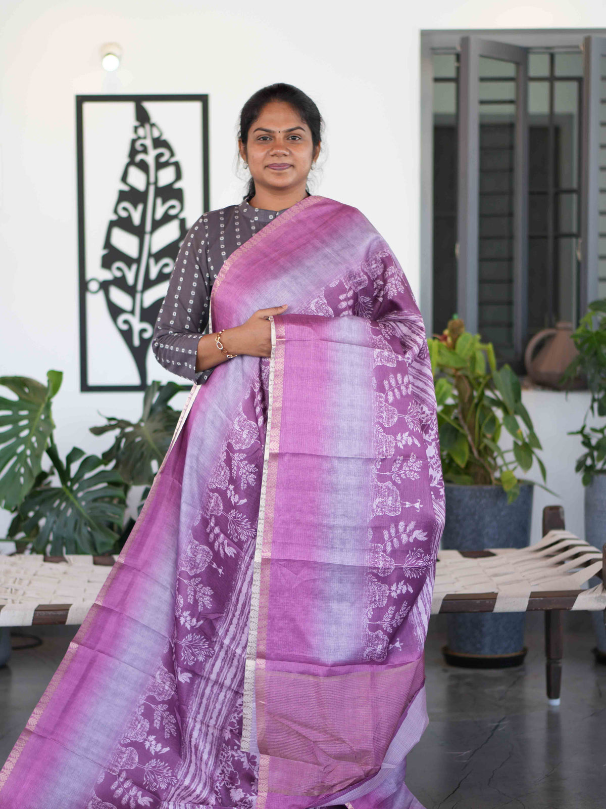 Tussar by Kota Sarees Refined Texture / SKU282 – 3
