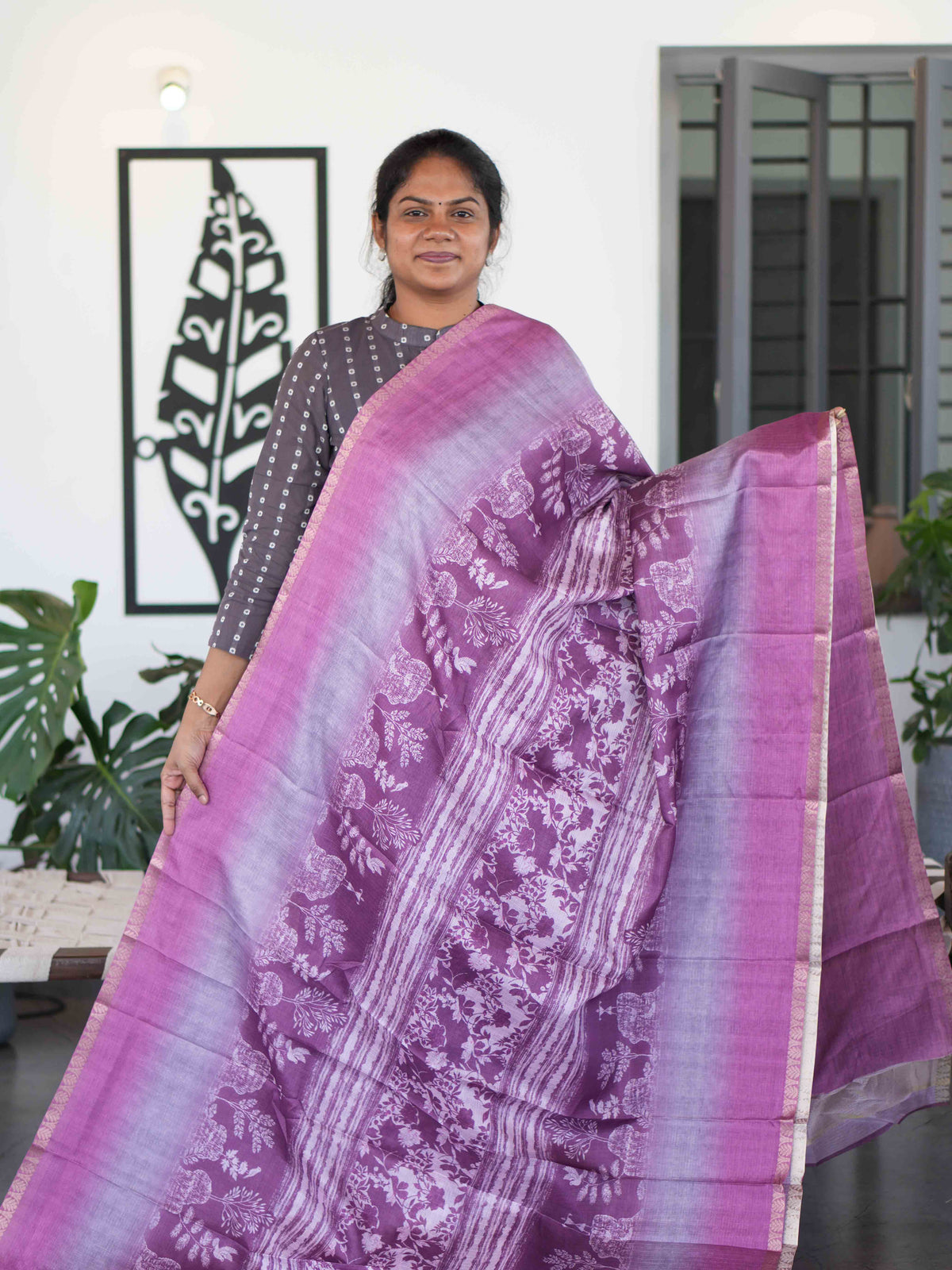 Tussar by Kota Sarees Refined Texture / SKU282 – 3