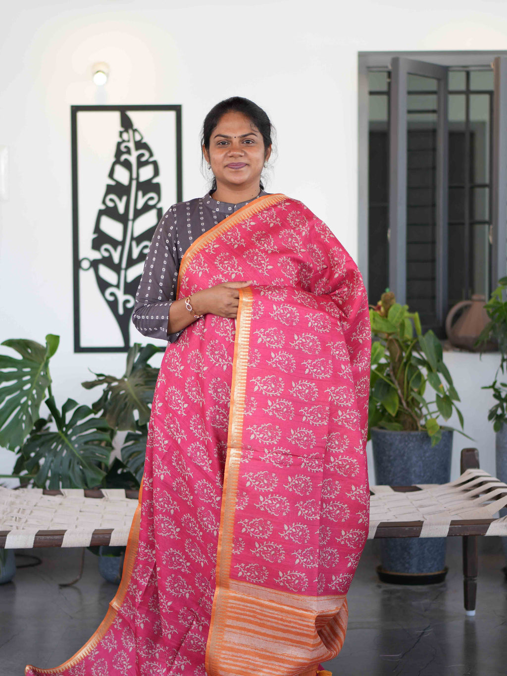 Dola Tussar Sarees Signature Weave / SKU286 – 6