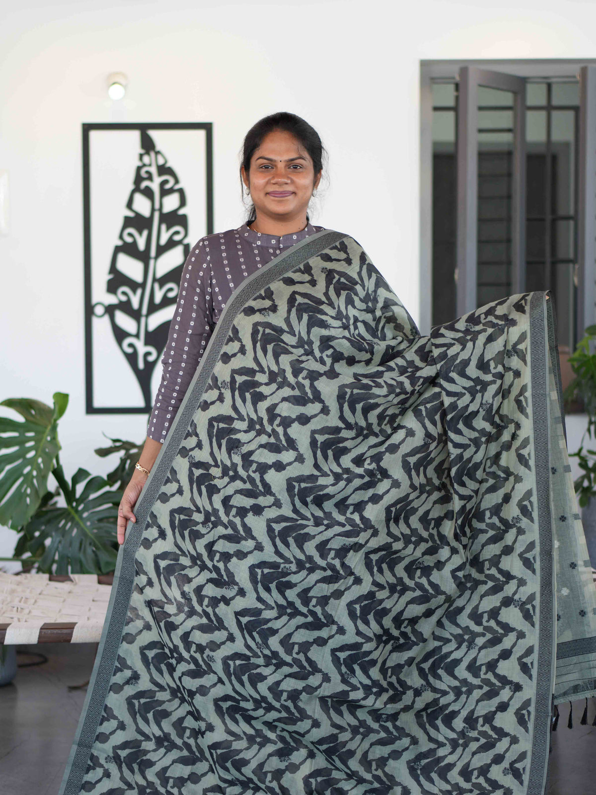 Sambalpuri Printed Cotton Sarees Traditional Grace / SKU274 – 1