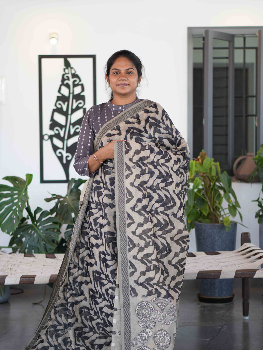 Sambalpuri Printed Cotton Sarees Artistic Charm / SKU274 – 2