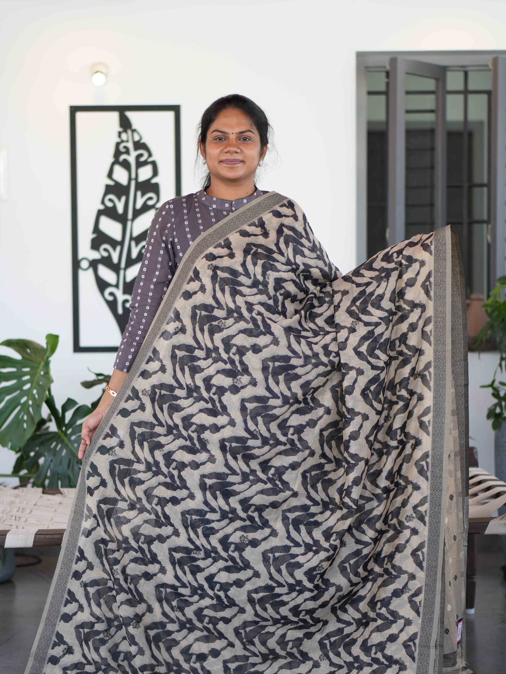 Sambalpuri Printed Cotton Sarees Artistic Charm / SKU274 – 2