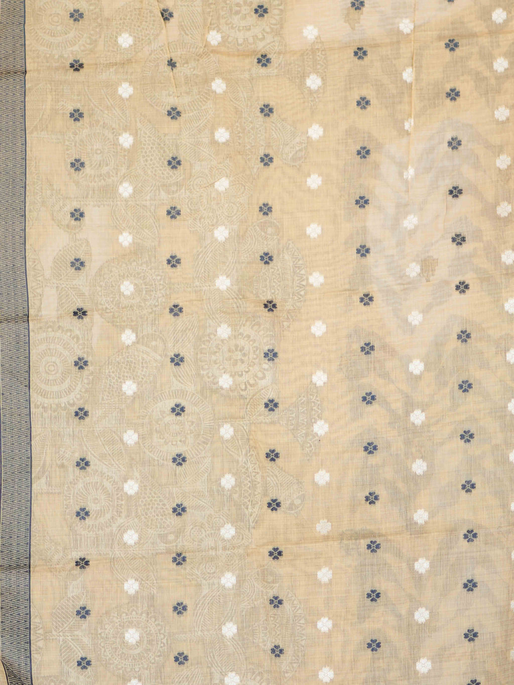 Sambalpuri Printed Cotton Sarees Classic Motifs / SKU274 – 4