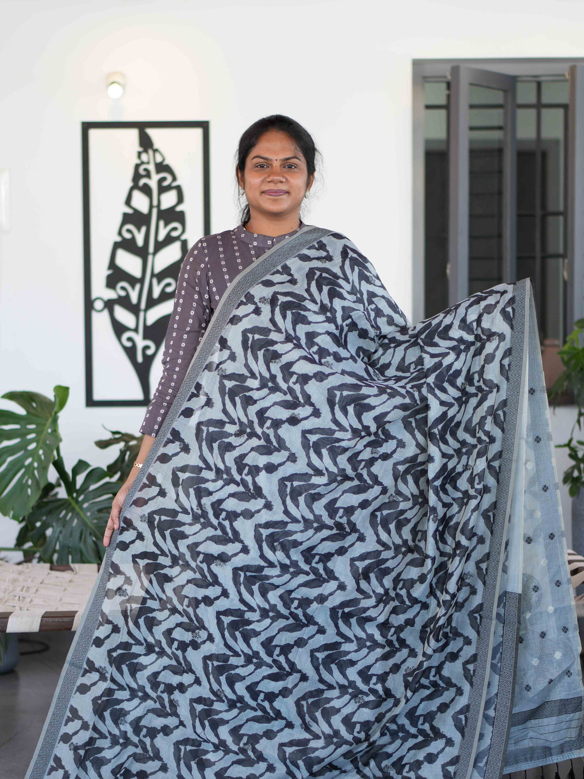 Sambalpuri Printed Cotton Sarees Folk Elegance / SKU274 – 5