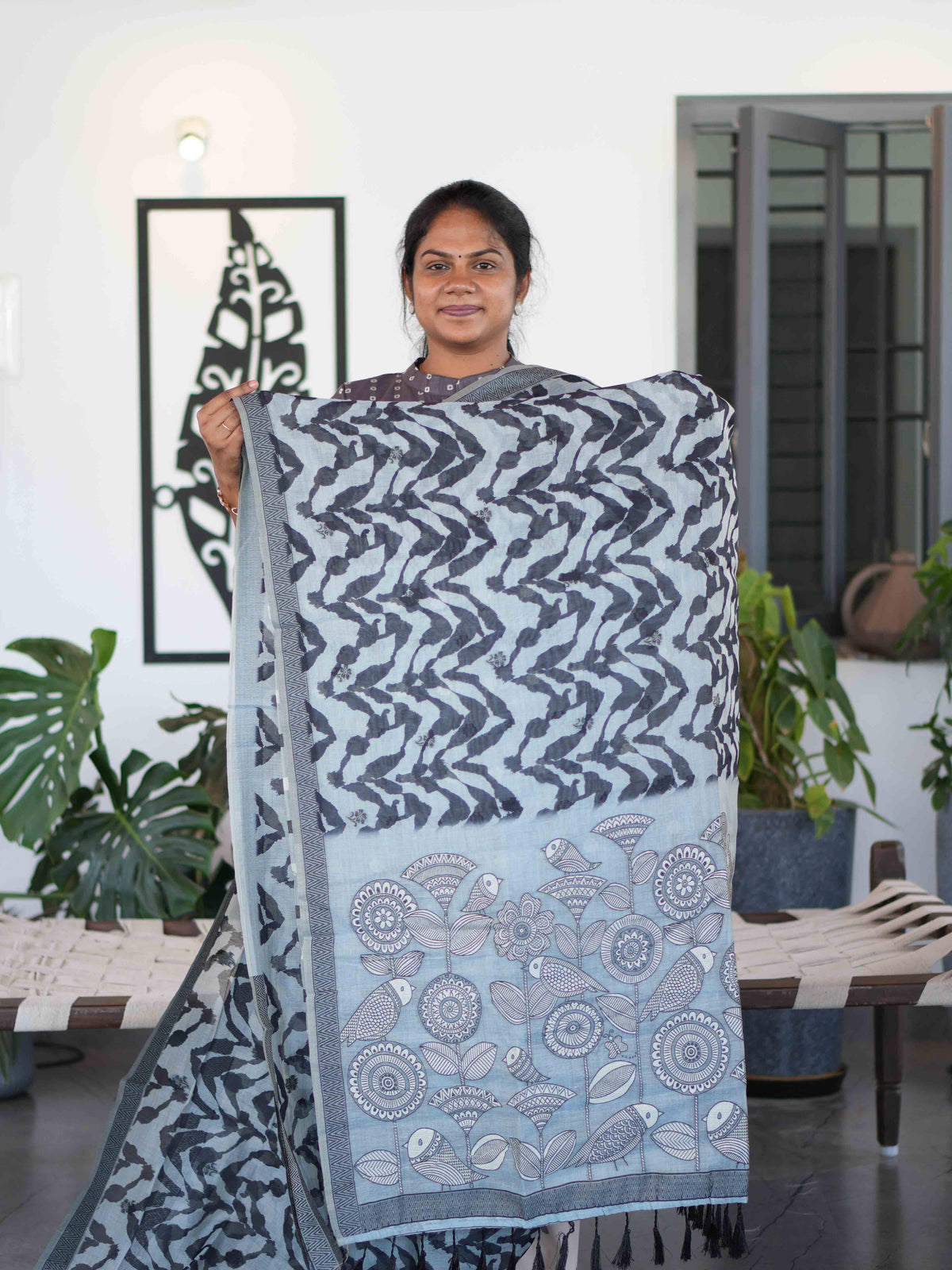 Sambalpuri Printed Cotton Sarees Folk Elegance / SKU274 – 5
